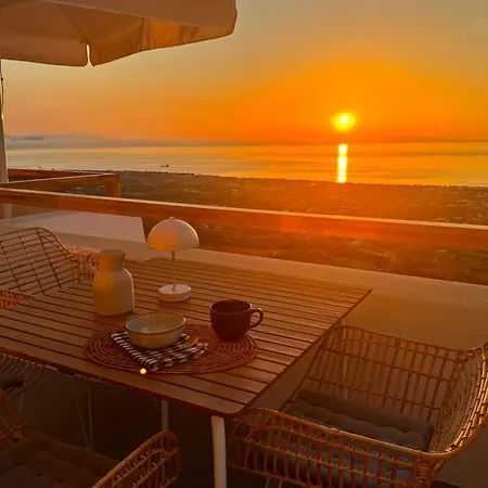 Ico Santorini Apartment Pyrgos Kallistis Exterior photo