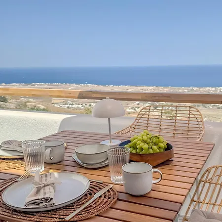 Ico Santorini Apartment Pyrgos Kallistis Exterior photo
